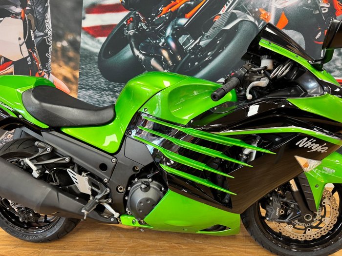 2012 Kawasaki NINJA ZX-14 (ZX14-R) GREEN