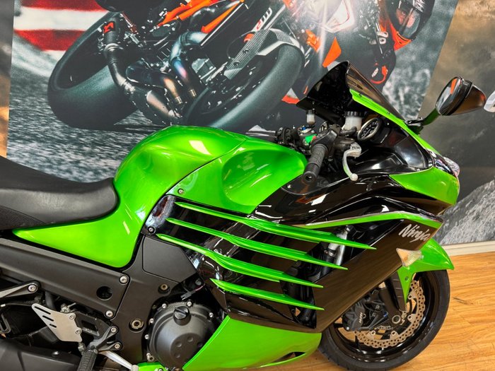 2012 Kawasaki NINJA ZX-14 (ZX14-R) GREEN