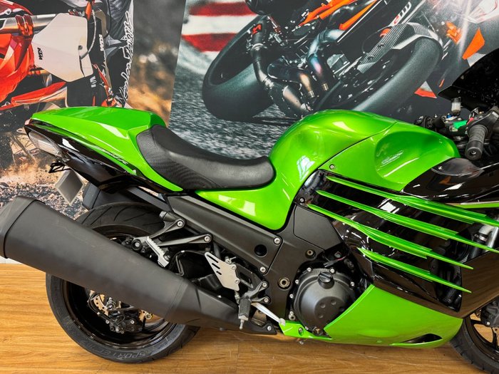 2012 Kawasaki NINJA ZX-14 (ZX14-R) GREEN
