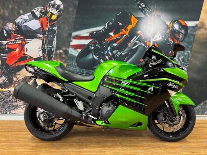 2012 Kawasaki NINJA ZX-14 (ZX14-R) GREEN