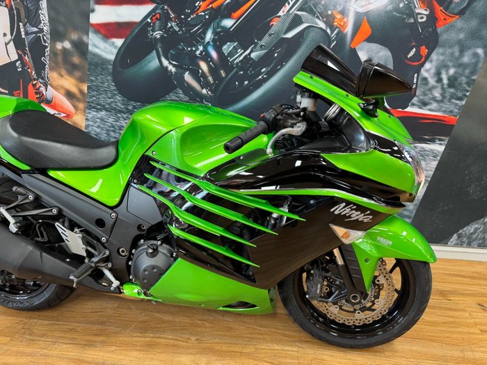 2012 Kawasaki NINJA ZX-14 (ZX14-R) GREEN