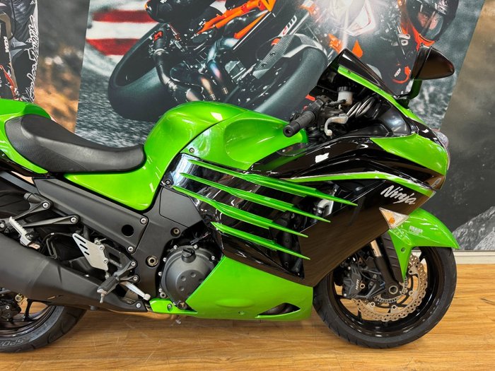 2012 Kawasaki NINJA ZX-14 (ZX14-R) GREEN