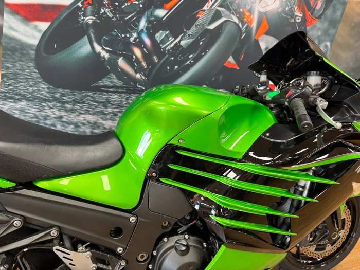 2012 Kawasaki NINJA ZX-14 (ZX14-R) GREEN