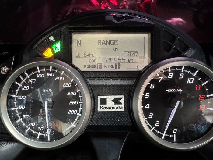 2012 Kawasaki NINJA ZX-14 (ZX14-R) GREEN