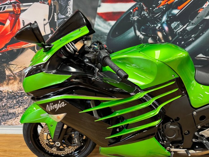 2012 Kawasaki NINJA ZX-14 (ZX14-R) GREEN