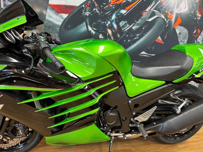 2012 Kawasaki NINJA ZX-14 (ZX14-R) GREEN