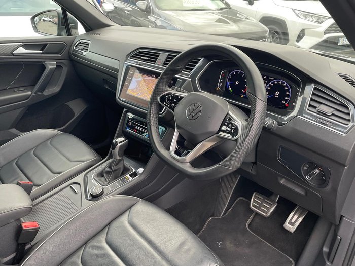 2022 Volkswagen Tiguan 162TSI R-Line 5N MY22 Four Wheel Drive Dolphin Grey