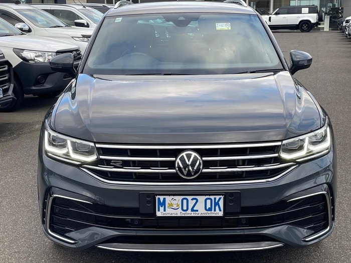 2022 Volkswagen Tiguan 162TSI R-Line 5N MY22 Four Wheel Drive Dolphin Grey