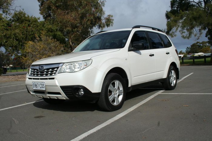 2012 Subaru Forester X S3 MY12 AWD Satin White Pearl