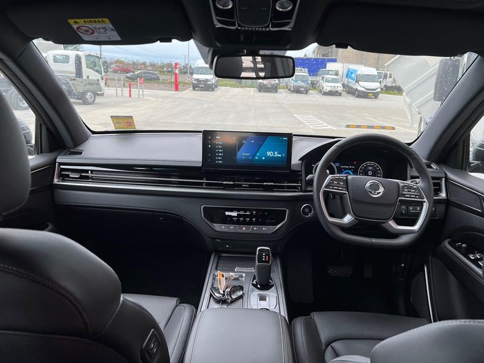 2023 SsangYong Rexton Adventure Y461 MY24 4X4 Dual Range Space Black