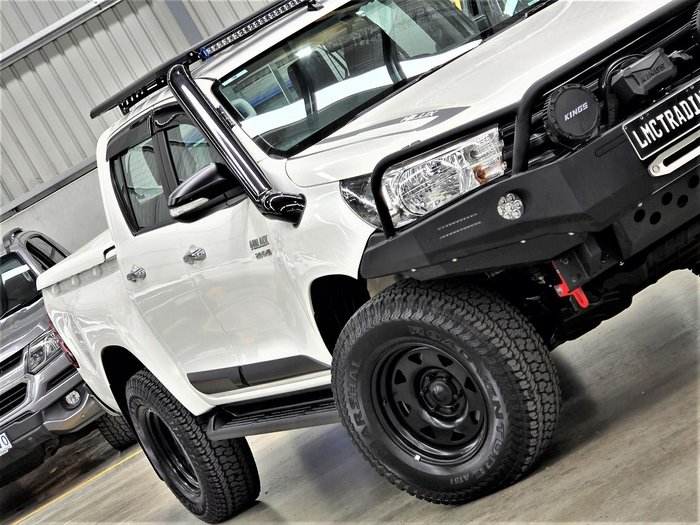 2016 Toyota Hilux SR GUN126R 4X4 Dual Range Glacier White