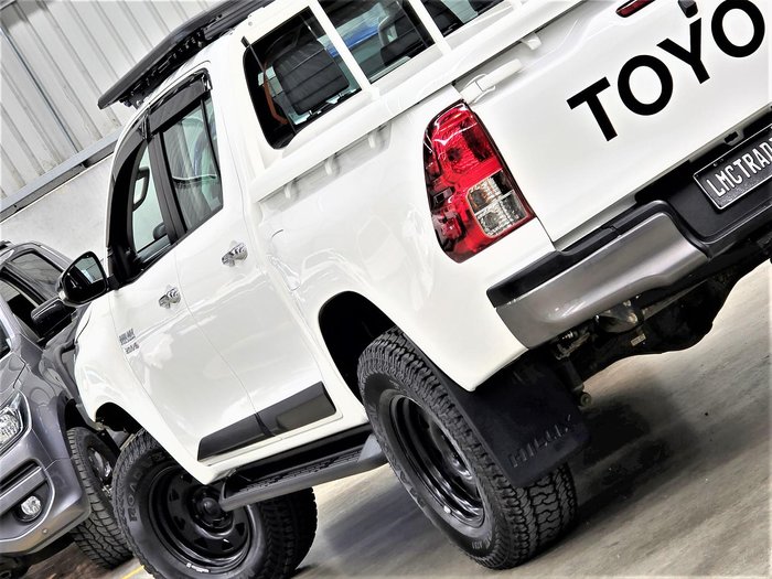 2016 Toyota Hilux SR GUN126R 4X4 Dual Range Glacier White