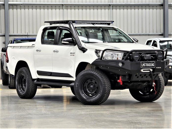 2016 Toyota Hilux SR GUN126R 4X4 Dual Range Glacier White