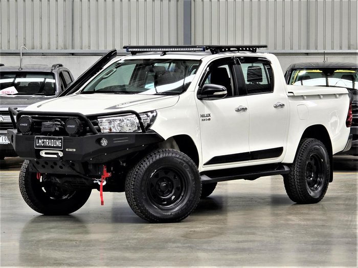 2016 Toyota Hilux SR GUN126R 4X4 Dual Range Glacier White