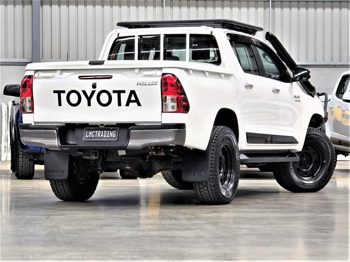 2016 Toyota Hilux SR GUN126R 4X4 Dual Range Glacier White