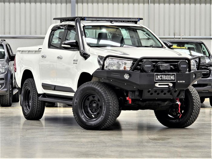 2016 Toyota Hilux SR GUN126R 4X4 Dual Range Glacier White