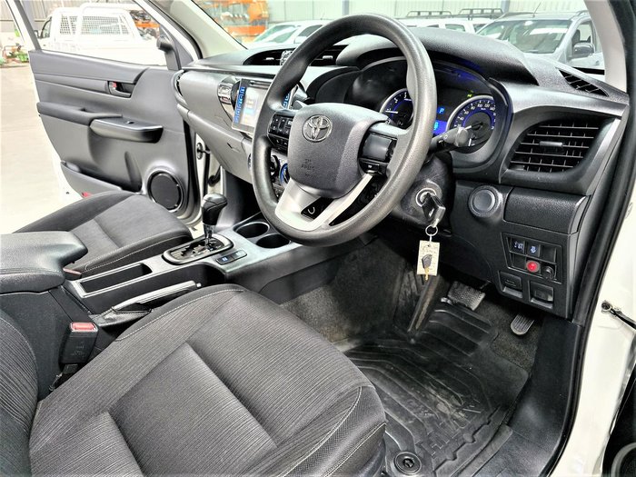 2016 Toyota Hilux SR GUN126R 4X4 Dual Range Glacier White