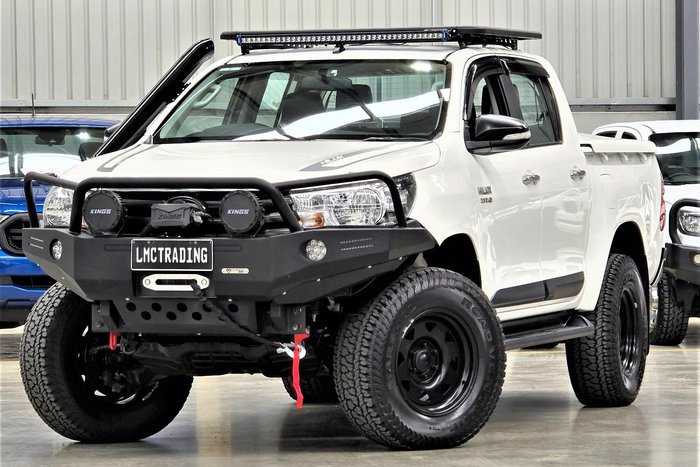 2016 Toyota Hilux SR GUN126R 4X4 Dual Range Glacier White