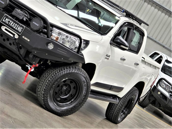 2016 Toyota Hilux SR GUN126R 4X4 Dual Range Glacier White