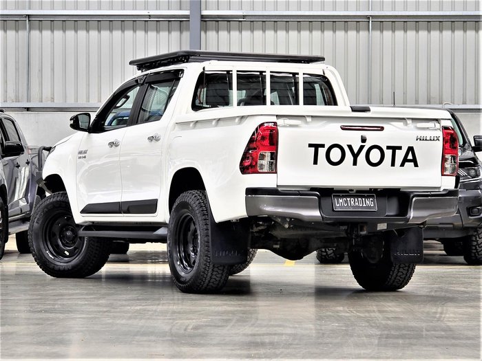 2016 Toyota Hilux SR GUN126R 4X4 Dual Range Glacier White