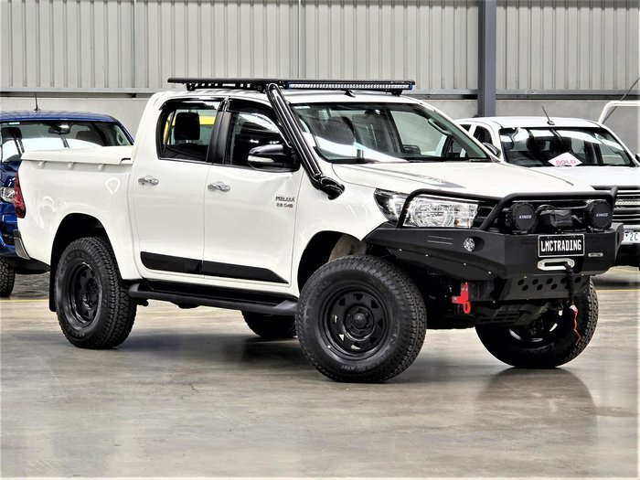 2016 Toyota Hilux SR GUN126R 4X4 Dual Range Glacier White