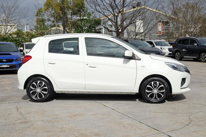 2021 Mitsubishi Mirage ES LB MY22 White