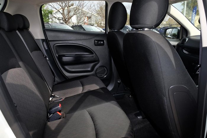 2021 Mitsubishi Mirage ES LB MY22 White