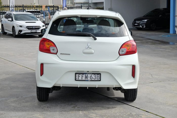2021 Mitsubishi Mirage ES LB MY22 White