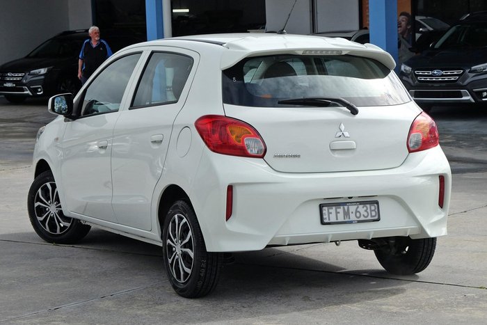 2021 Mitsubishi Mirage ES LB MY22 White