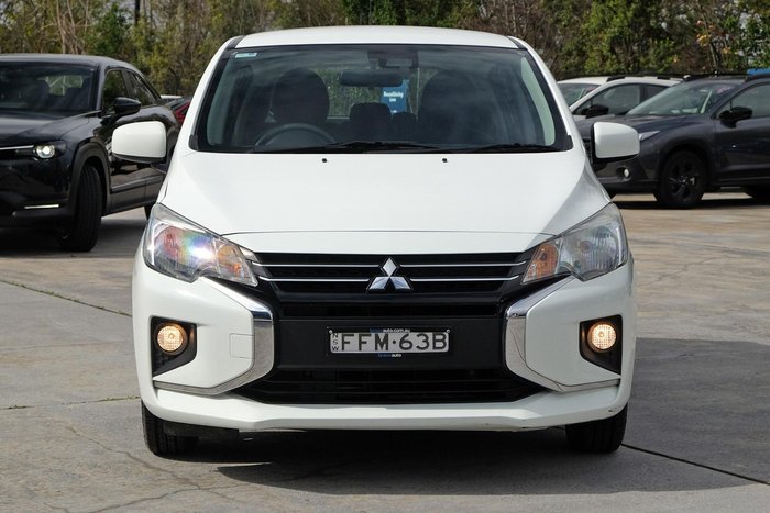 2021 Mitsubishi Mirage ES LB MY22 White