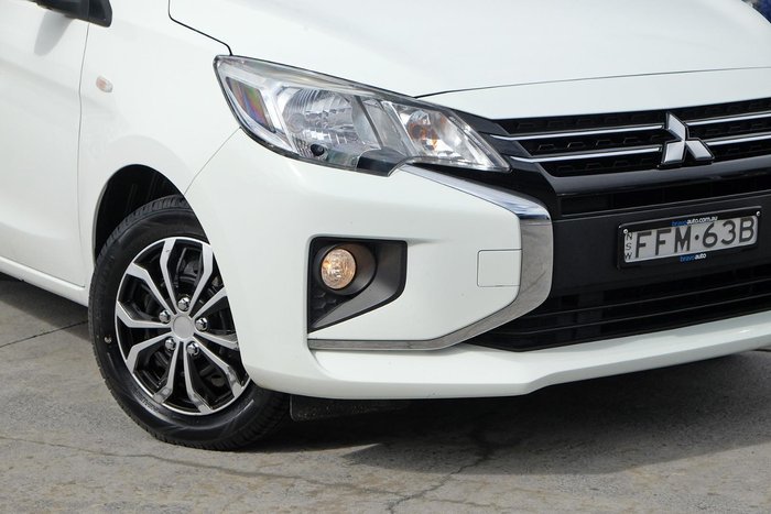 2021 Mitsubishi Mirage ES LB MY22 White