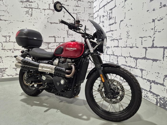 2020 Triumph Street Scrambler Street Scrambler Red