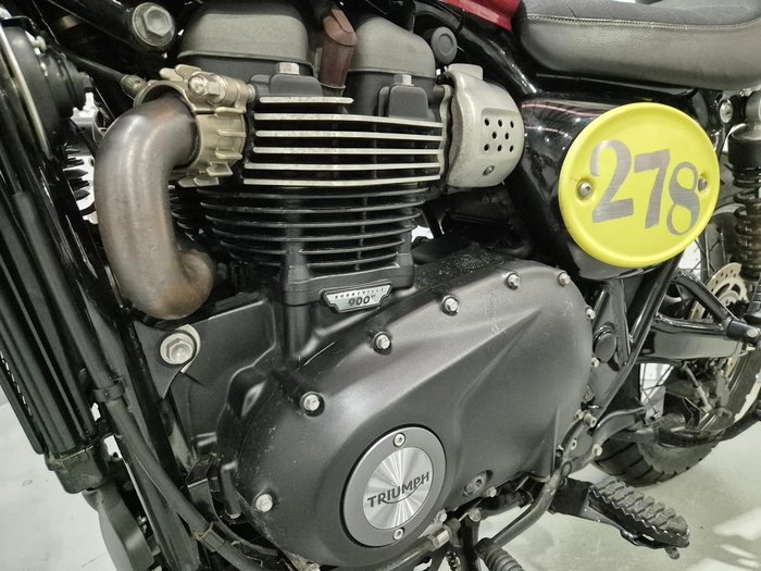2020 Triumph Street Scrambler Street Scrambler Red