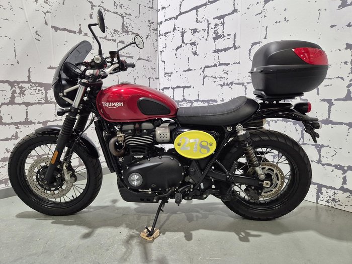 2020 Triumph Street Scrambler Street Scrambler Red
