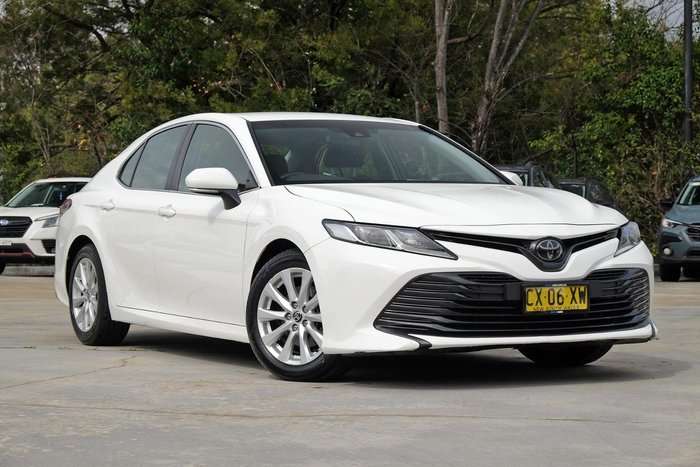 2020 Toyota Camry Ascent ASV70R WHITE