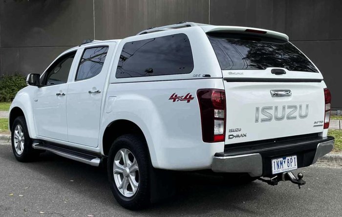 2018 Isuzu D-MAX LS-U MY18 4X4 Dual Range Splash White