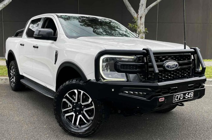 2023 Ford Ranger Sport MY22 4X4 Dual Range Arctic White