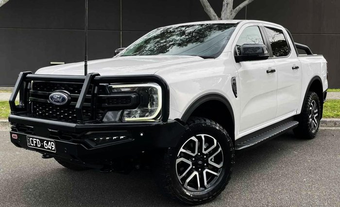 2023 Ford Ranger Sport MY22 4X4 Dual Range Arctic White