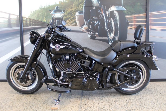 2016 Harley-davidson FLSTFBS FAT BOY S BLACK