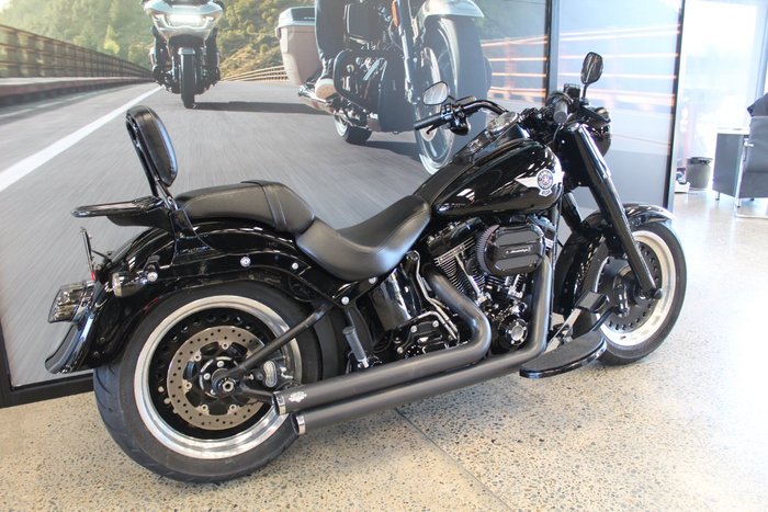 2016 Harley-davidson FLSTFBS FAT BOY S BLACK