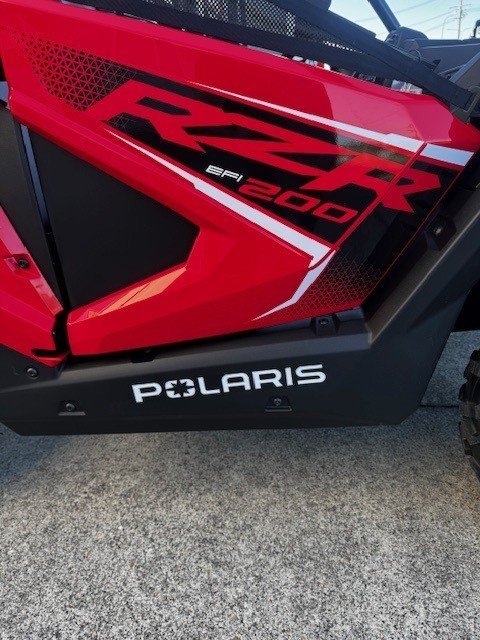 2025 POLARIS 2025 Polaris 200CC RZR 200 ATV INDY RED