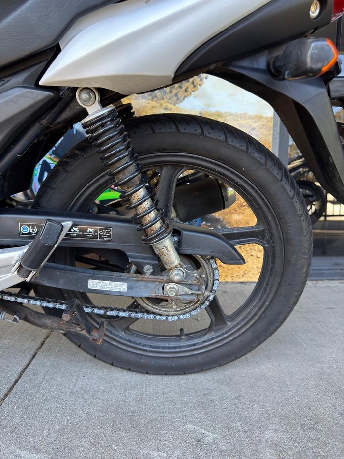 2012 Honda CB125E CB White