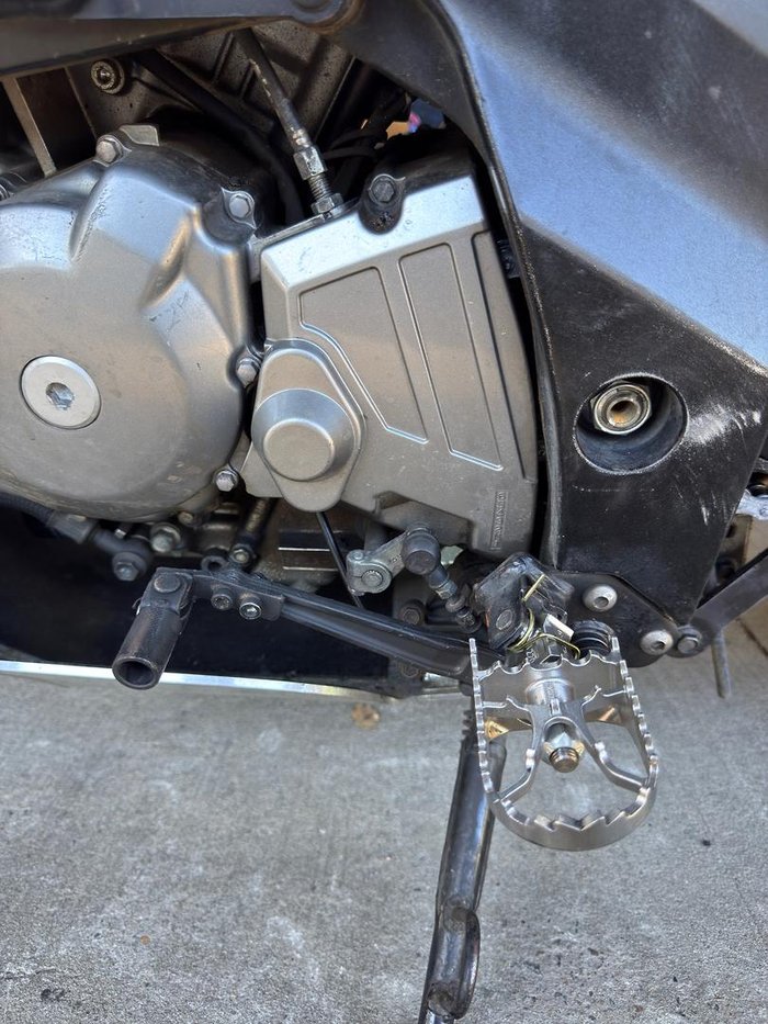 2008 Suzuki V-Strom 650 (DL650) V-Strom White