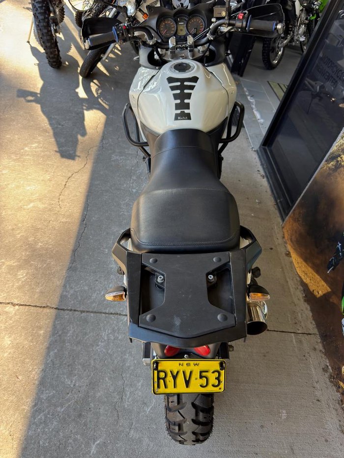 2008 Suzuki V-Strom 650 (DL650) V-Strom White