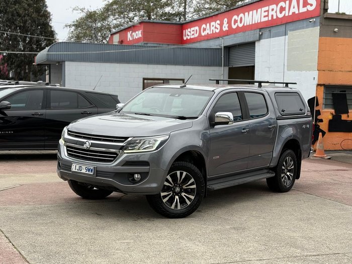 2017 Holden Colorado LTZ RG MY18 4X4 Dual Range Satin Steel Grey