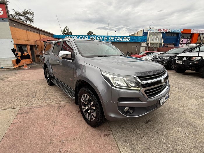 2017 Holden Colorado LTZ RG MY18 4X4 Dual Range Satin Steel Grey