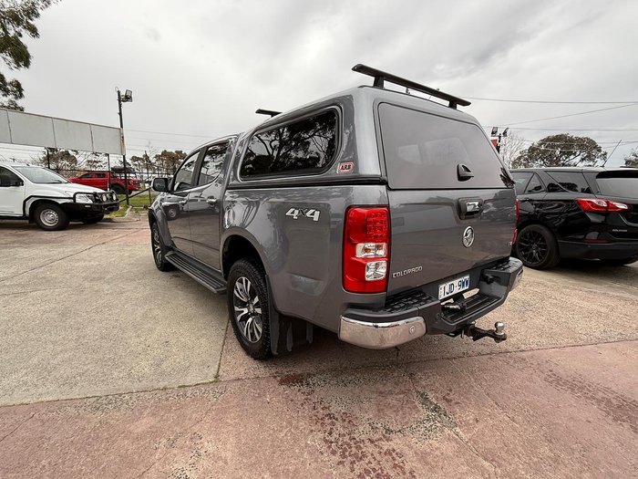 2017 Holden Colorado LTZ RG MY18 4X4 Dual Range Satin Steel Grey