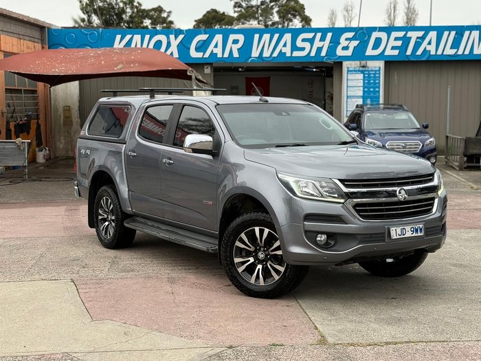 2017 Holden Colorado LTZ RG MY18 4X4 Dual Range Satin Steel Grey