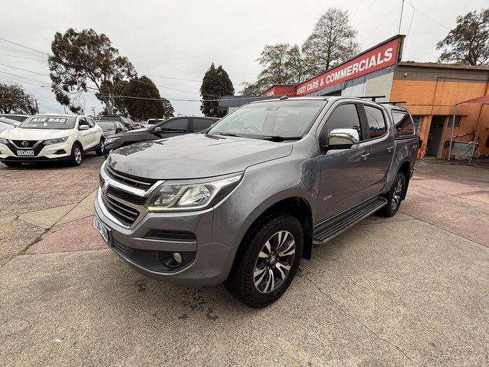2017 Holden Colorado LTZ RG MY18 4X4 Dual Range Satin Steel Grey