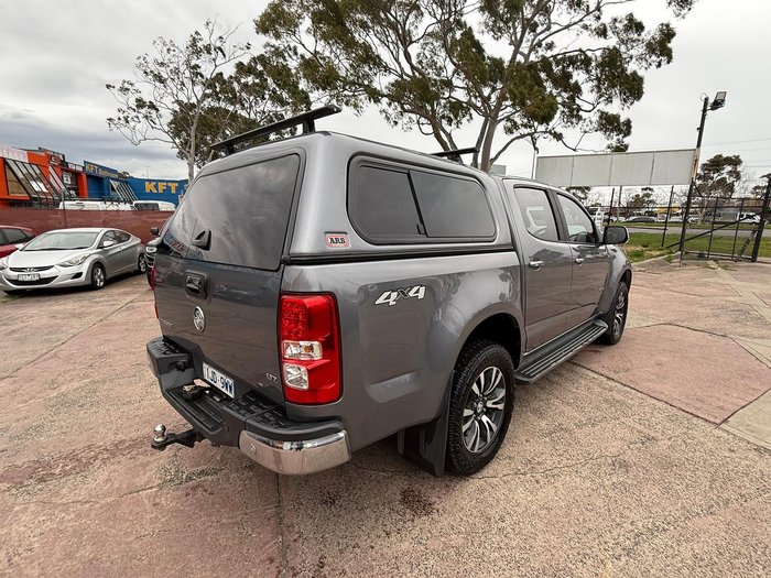 2017 Holden Colorado LTZ RG MY18 4X4 Dual Range Satin Steel Grey